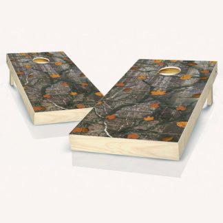 Lawn Games |  Leafy Camo Cornhole Board Outdoor Game Set Lawn Games Lawn Games