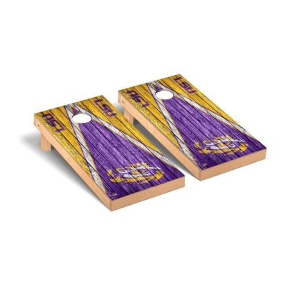 Lawn Games |  Louisiana State LSU Tigers 2×4 Pro Cornhole Boards – V4 Lawn Games Lawn Games