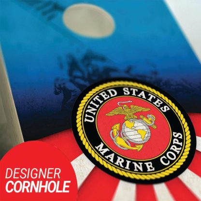 Lawn Games |  Marines Cornhole Board Outdoor Game Set Lawn Games Lawn Games