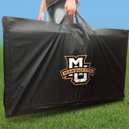 Lawn Games |  Marquette Stripe Outdoor Cornhole Board Set Lawn Games Lawn Games