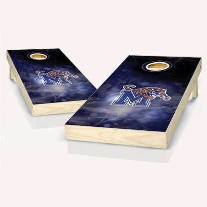 Lawn Games |  Memphis Tigers Smoke Outdoor Cornhole Board Set Lawn Games Lawn Games