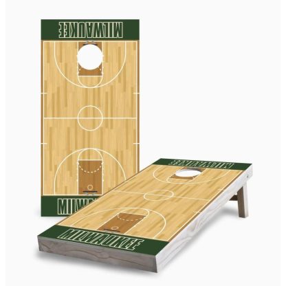 Lawn Games |  Milwaukee Bucks Cornhole Game (Choose Wraps or Boards) Lawn Games Lawn Games