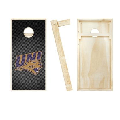 Lawn Games |  Northern Iowa Panthers Slanted Outdoor Cornhole Board Set Lawn Games Lawn Games