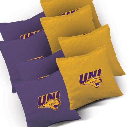 Lawn Games |  Northern Iowa Panthers Slanted Outdoor Cornhole Board Set Lawn Games Lawn Games