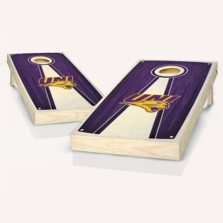 Lawn Games |  Northern Iowa Stained Pyramid Outdoor Cornhole Board Set Lawn Games Lawn Games