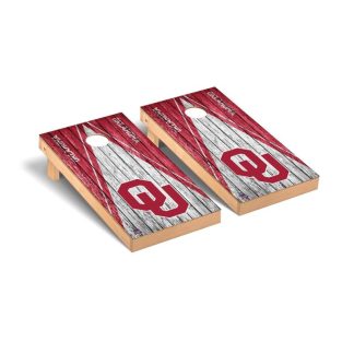 Lawn Games |  Oklahoma Sooner 2×4 Pro Cornhole Boards – V9 Lawn Games Lawn Games