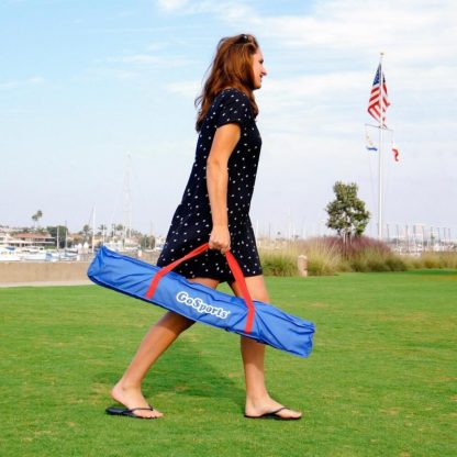 Lawn Games |  Portable PVC Framed CornHole Game Set with 8 Bean Bags and Carrying Case Lawn Games Lawn Games