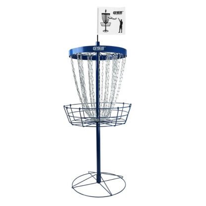 Lawn Games |  Professional Portable 24-Chain Disc Golf Targets Basket, PRO Disc Golf Practice Goal Baskets Lawn Games Lawn Games