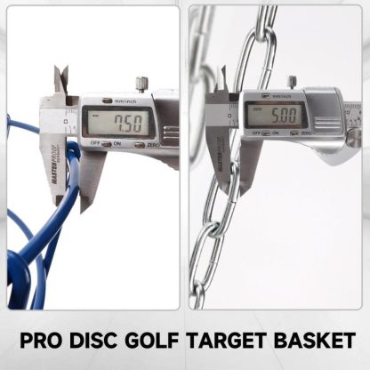 Lawn Games |  Professional Portable 24-Chain Disc Golf Targets Basket, PRO Disc Golf Practice Goal Baskets Lawn Games Lawn Games