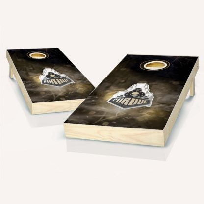 Lawn Games |  Purdue Boilermakers Smoke Outdoor Cornhole Board Set Lawn Games Lawn Games