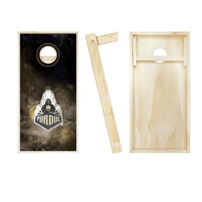 Lawn Games |  Purdue Boilermakers Smoke Outdoor Cornhole Board Set Lawn Games Lawn Games