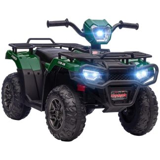 Lawn Games |  Rugged Strength & Enjoyable Riding: Comfortable Seat, Safe Speed,12v Electric ATV Lawn Games Kids