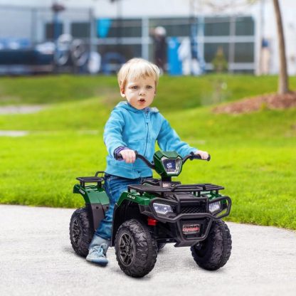 Lawn Games |  Rugged Strength & Enjoyable Riding: Comfortable Seat, Safe Speed,12v Electric ATV Lawn Games Kids