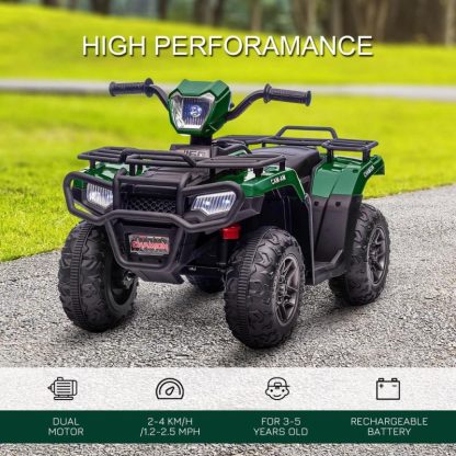 Lawn Games |  Rugged Strength & Enjoyable Riding: Comfortable Seat, Safe Speed,12v Electric ATV Lawn Games Kids