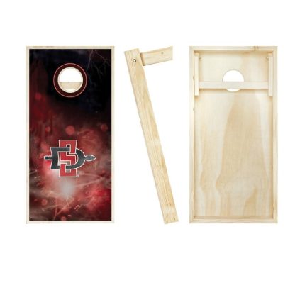 Lawn Games |  San Diego State Smoke Outdoor Cornhole Board Set Lawn Games Lawn Games