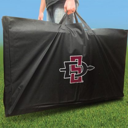 Lawn Games |  San Diego State Smoke Outdoor Cornhole Board Set Lawn Games Lawn Games