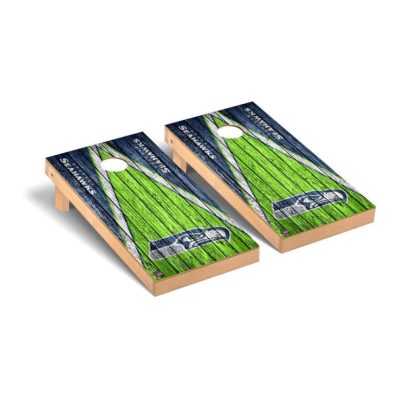 Lawn Games |  Seattle Seahawks 2×4 Pro Cornhole Boards – V2 Lawn Games Lawn Games