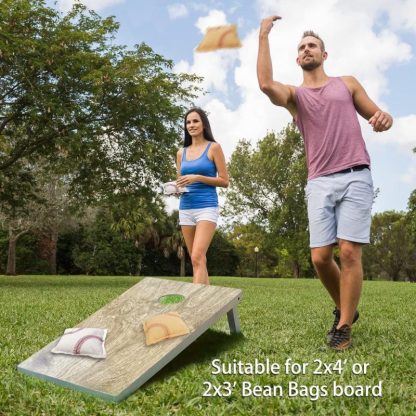 Lawn Games |  Set of 8 Regulation Size Cornhole Bean Bags. Corn Hole Board Toss Game Replacement Bean Bags Lawn Games Lawn Games