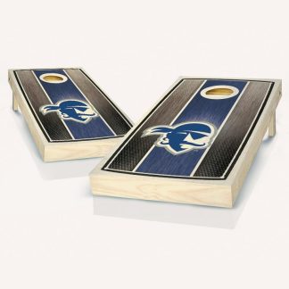 Lawn Games |  Seton Hall Stained Striped Outdoor Cornhole Board Set Lawn Games Lawn Games