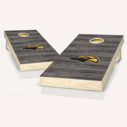 Lawn Games |  Southern Miss Golden Eagles Distressed Outdoor Cornhole Board Set Lawn Games Lawn Games