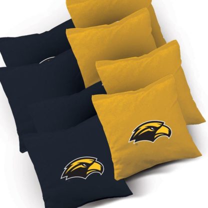 Lawn Games |  Southern Miss Golden Eagles Distressed Outdoor Cornhole Board Set Lawn Games Lawn Games