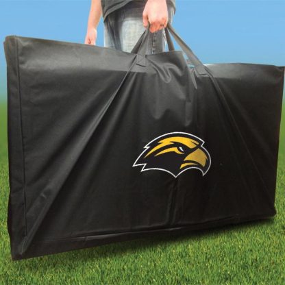 Lawn Games |  Southern Miss Golden Eagles Distressed Outdoor Cornhole Board Set Lawn Games Lawn Games