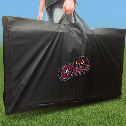 Lawn Games |  Temple Owls Smoke Cornhole Board Set – Includes (8) Team Logo Bags + Optional Accessories Lawn Games Lawn Games