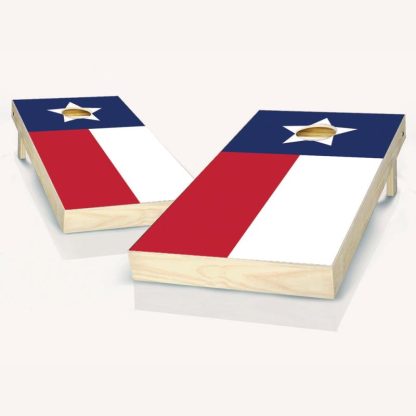 Lawn Games |  Texas Flag Cornhole Board Outdoor Game Set Lawn Games Lawn Games