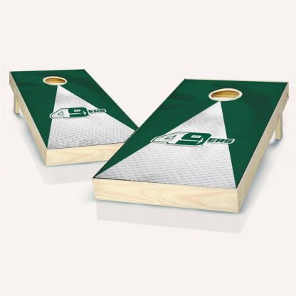 Lawn Games |  UNC Charlotte Jersey Cornhole Board Set – Includes (8) Team Logo Bags + Optional Accessories Lawn Games Lawn Games