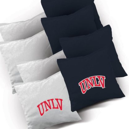 Lawn Games |  UNLV Smoke Cornhole Board Set – Includes (8) Team Logo Bags + Optional Accessories Lawn Games Lawn Games