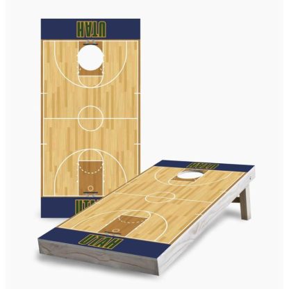 Lawn Games |  Utah Jazz Cornhole Game (Choose Wraps or Boards) Lawn Games Lawn Games