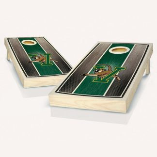 Lawn Games |  Vermont Catamounts Stained Stripe Outdoor Cornhole Board Set Lawn Games Lawn Games