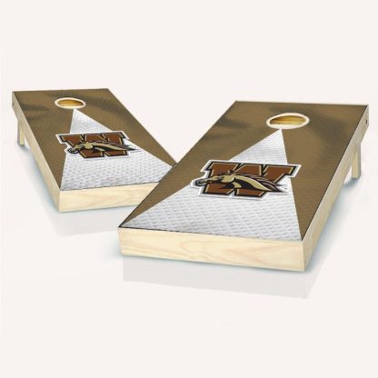 Lawn Games |  Western Michigan Broncos Jersey Outdoor Cornhole Board Set Lawn Games Lawn Games