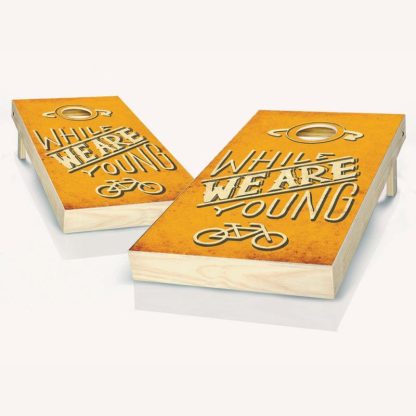 Lawn Games |  While We Are Young Outdoor Cornhole Board Game Set Lawn Games Lawn Games