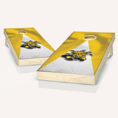 Lawn Games |  Wichita State Jersey Outdoor Cornhole Board Set Lawn Games Lawn Games