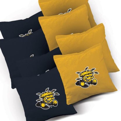 Lawn Games |  Wichita State Jersey Outdoor Cornhole Board Set Lawn Games Lawn Games