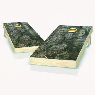 Lawn Games |  Wooded Camo Outdoor Cornhole Board Game Set Lawn Games Lawn Games