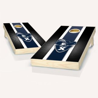 Lawn Games |  Xavier Musketeers Striped Outdoor Cornhole Board Set Lawn Games Lawn Games