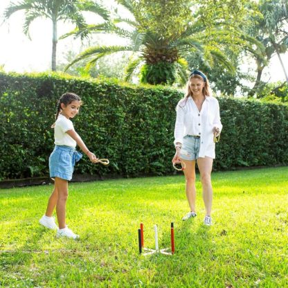 Lawn Games |  YardCandy Stars & Stripes Collection Wooden Ring Toss Lawn Games Lawn Games