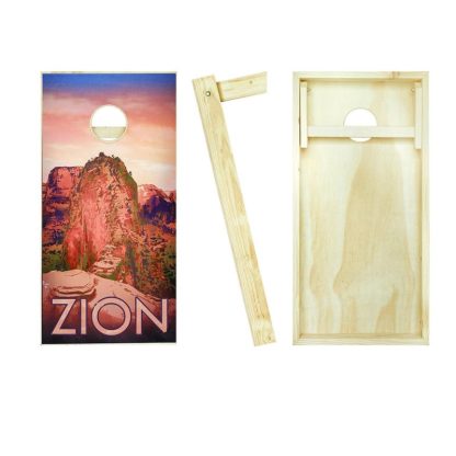 Lawn Games |  Zion Outdoor Cornhole Board Game Set Lawn Games Lawn Games