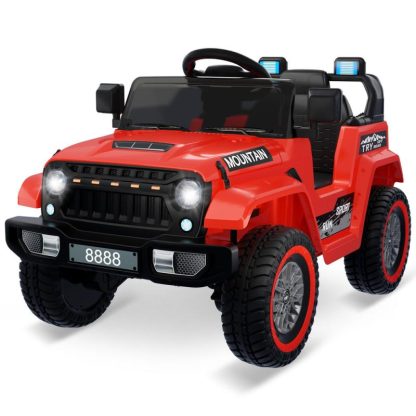 Outdoor Play |  12V Kids Ride on Truck Car, 4 Wheel Electric Vehicles Remote Control Outdoor Play Outdoor Play