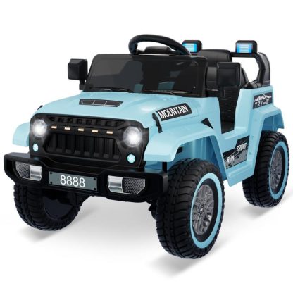 Outdoor Play |  12V Kids Ride on Truck Car, 4 Wheel Electric Vehicles Remote Control Outdoor Play Outdoor Play