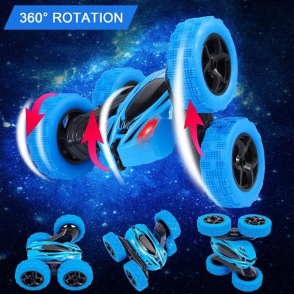 Outdoor Play |  2PACK RC Stunt Car Remote Control Car for Kids, 2.4Ghz High Speed Rock Crawler Vehicle Outdoor Play Outdoor Play