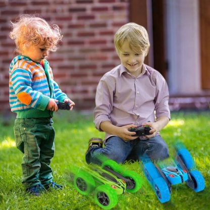 Outdoor Play |  2PACK RC Stunt Car Remote Control Car for Kids, 2.4Ghz High Speed Rock Crawler Vehicle Outdoor Play Outdoor Play