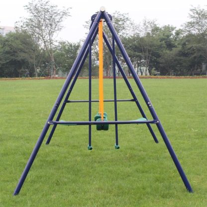 Outdoor Play |  3-in-1 Outdoor Playground Equipment Kids Swing Sets w/Swings & Glider Outdoor Play Outdoor Play