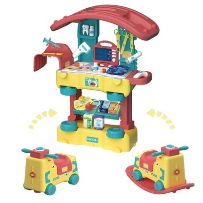 Outdoor Play |  3 in 1 Toddler Kids Tool Bench Set with 254pcs Pretend Play Tools and Realistic Accessories Outdoor Play Outdoor Play