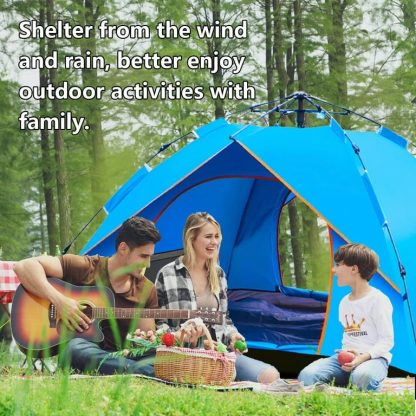 Outdoor Play |  4-person Ultralight Pop-Up Tent Camping Outdoor Family Hiking Shelter Outdoor Play Outdoor Play