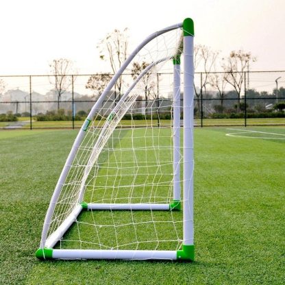 Outdoor Play |  6′ x 4′ Soccer Goal Set, Portable Kids Youth Sports Foootball Training Net Outdoor Play Outdoor Play