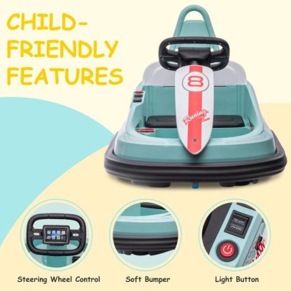 Outdoor Play |  6V Bumper Car for Toddlers, New Designed Electric Ride On Toys Outdoor Play