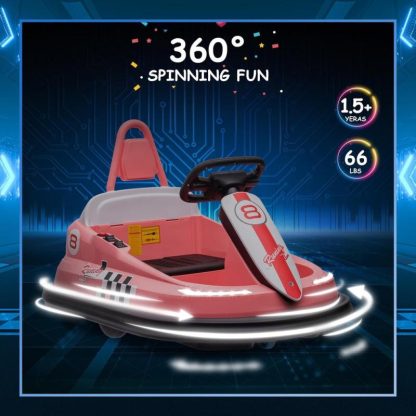 Outdoor Play |  6V Bumper Car for Toddlers, New Designed Electric Ride On Toys Outdoor Play